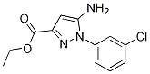 Ethyl 5-amino-1-(3-chlorophenyl)-1h-pyrazole-3-carboxylate Structure,1264047-21-3Structure