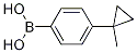 4-(1-Methylcyclopropyl)phenyl boronic acid Structure,1264296-84-5Structure