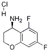 (R)-5,7-difluorochroman-4-amine hydrochloride Structure,1266229-95-1Structure