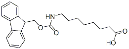 8-(((9H-fluoren-9-yl)methoxy)carbonylamino)octanoic acid；FMOC-8-AMINOCAPRYLIC acID Structure,126631-93-4Structure