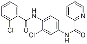 N-[3-chloro-4-[(2-chlorobenzoyl)amino]phenyl]-2-pyridinecarboxamide Structure,1266338-10-6Structure