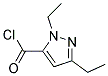 1H-pyrazole-5-carbonyl chloride, 1,3-diethyl-(9ci) Structure,126674-97-3Structure