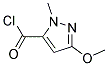 1H-pyrazole-5-carbonyl chloride, 3-methoxy-1-methyl-(9ci) Structure,126674-99-5Structure