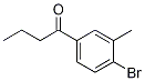 1-(4-Bromo-3-methylphenyl)butan-1-one Structure,1266996-84-2Structure