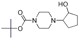 4-(2-Hydroxycyclopentyl)-1-piperazinecarboxylic acid 1,1-dimethylethyl ester Structure,1267023-34-6Structure