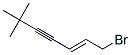 1-Bromo-6,6-dimethyl-2-hepten-4-yne Structure,126764-15-6Structure