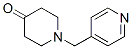 1-Pyridin-4-ylmethylpiperidin-4-one Structure,126832-82-4Structure