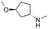 (1S,3s)-3-methoxy-n-methylcyclopentan-1-amine Structure,1268522-43-5Structure