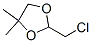 1,3-Dioxolane, 2-(chloromethyl)-4,4-dimethyl- Structure,126910-65-4Structure