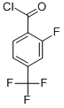 2-Fluoro-4-(trifluoromethyl)benzoyl chloride Structure,126917-10-0Structure