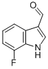 7-Fluoroindole-3-carboxaldehyde Structure,126921-16-2Structure