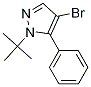 4-Bromo-1-tert-butyl-5-phenyl-1h-pyrazole Structure,1269291-10-2Structure