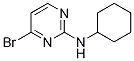 (4-Bromopyrimidin-2-yl)cyclohexylamine Structure,1269292-88-7Structure