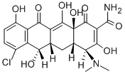 Demethyl Chlorotetracycline Structure,127-33-3Structure