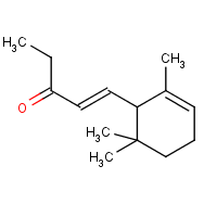 1-Penten-3-one, 1-[(1r)-2,6,6-trimethyl-2-cyclohexen-1-yl]-, (1e)- Structure,127-42-4Structure