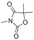 3,5,5-Trimethyloxazolidine-2,4-dione Structure,127-48-0Structure