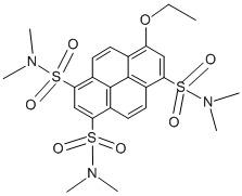 8-Ethoxy-n,n,n,n,n,n-hexamethylpyrene-1,3,6-trisulfonamide Structure,127070-69-3Structure