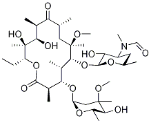 N-demethyl-n-formyl clarithromycin Structure,127140-69-6Structure