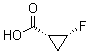 (1R,2r)-2-fluorocyclopropanecarboxylic acid Structure,127199-13-7Structure