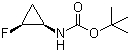 (1R-cis)-(2-fluorocyclopropyl)carbamic acid tert-butyl ester Structure,127199-16-0Structure