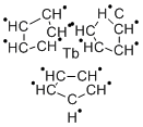 Tris(cyclopentadienyl)terbium(III) Structure,1272-25-9Structure