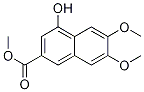 4-Hydroxy-6,7-dimethoxy-2-naphthalenecarboxylic acid methyl ester Structure,127266-03-9Structure