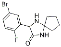 3-(5-Bromo-2-fluorophenyl)-1,4-diazaspiro[4.4]nonan-2-one Structure,1272755-79-9Structure