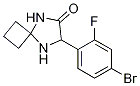 7-(4-Bromo-2-fluorophenyl)-5,8-diazaspiro[3.4]octan-6-one Structure,1272755-81-3Structure