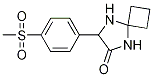 7-[4-(Methylsulfonyl)phenyl]-5,8-diazaspiro[3.4]octan-6-one Structure,1272755-84-6Structure