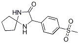 3-[4-(Methylsulfonyl)phenyl]-1,4-diazaspiro[4.4]nonan-2-one Structure,1272755-86-8Structure