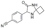 4-(7-Oxo-5,8-diazaspiro[3.4]oct-6-yl)benzonitrile Structure,1272755-89-1Structure