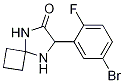 7-(5-Bromo-2-fluorophenyl)-5,8-diazaspiro[3.4]octan-6-one Structure,1272755-91-5Structure