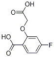 2-(Carboxymethoxy)-4-fluorobenzoic acid Structure,1272756-12-3Structure