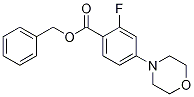 Benzyl 2-fluoro-4-morpholinobenzoate Structure,1272756-24-7Structure