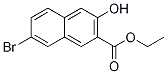 7-Bromo-3-hydroxy-naphthalene-2-carboxylic acid ethyl ester Structure,127338-44-7Structure