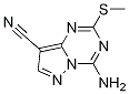 4-Amino-2-(methylthio)pyrazolo[1,5-a][1,3,5]triazine-8-carbonitrile Structure,1273577-56-2Structure