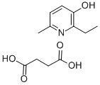 2-Ethyl-6-methyl-3-hydroxypyridine succinate Structure,127464-43-1Structure