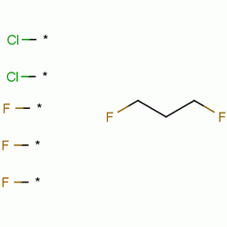 1,2-Dichloro-1,1,3,3,3-pentafluoropropane Structure,127564-92-5Structure