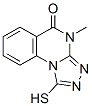 1-Mercapto-4-methyl[1,2,4]triazolo[4,3-a]quinazolin-5(4h)-one Structure,127570-96-1Structure