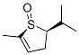 Thiophene, 2,3-dihydro-5-methyl-2-(1-methylethyl)-, 1-oxide, cis- (9ci) Structure,127632-12-6Structure