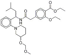 3’-Hydroxy-3’-o-methoxymethyl repaglinide ethyl ester Structure,1276362-58-3Structure