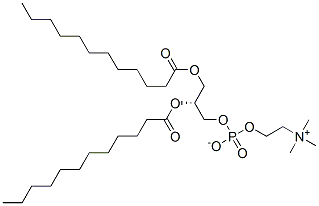 1,2-Dilauroyl-sn-glycero-3-phosphocholine Structure,127641-86-5Structure