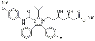 4-Hydroxy atorvastatin disodium salt Structure,1276537-18-8Structure