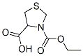 3-Carbethoxythiazolidine-4-carboxylic acid Structure,127657-29-8Structure