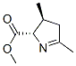 2H-pyrrole-2-carboxylicacid,3,4-dihydro-3,5-dimethyl-,methylester,trans-(9ci) Structure,127687-43-8Structure