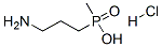 3-Aminopropyl(methyl)phosphinic acid hcl Structure,127729-35-5Structure