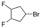 Cyclopentane, 4-bromo-1,2-difluoro-(9ci) Structure,127776-11-8Structure