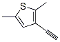 Thiophene, 3-ethynyl-2,5-dimethyl- (9ci) Structure,127798-29-2Structure