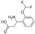 3-Amino-3-(2-difluoromethoxyphenyl)-propionic acid Structure,127842-69-7Structure