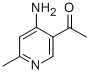 1-(4-Amino-6-methylpyridin-3-yl)ethanone Structure,127915-47-3Structure